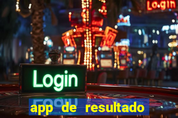 app de resultado de jogos